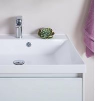 Комплект мебели для ванной Aquanet Гласс 80 240465 подвесной Белый — фото 11, Комплекты мебели для ванной