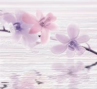 Керамический декор Cersanit Miracle сиреневое MC2F322DT (MC2F322D) 40x44 см — фото 1, Керамическая плитка