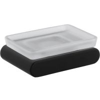 Мыльница Remer Lounge LN10NO Черная матовая — фото 1, Мыльницы