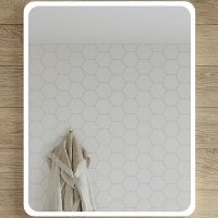 Зеркало STWORKI Монтре 80 Мон.02.80/W с подсветкой с сенсорным выключателем — фото 1, Зеркала в ванную комнату