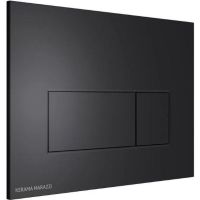 Товар: Клавиша смыва Kerama Marazzi FPS.A.BLK.M Черная матовая - фото 2 Клавиша смыва Kerama Marazzi FPS.A.BLK.M Черная матовая — фото 2, Комплектующие для душевого оборудования