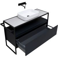 Товар: Тумба под раковину Allen Brau Priority 120 1.31004.AM Антрацит матовый - фото 13 Тумба под раковину Allen Brau Priority 120 1.31004.AM Антрацит матовый — фото 13, Тумбы под раковину