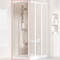 Душевая стенка Ravak Supernova APSS-90 940701R2Z1 профиль Белый стекло Transparent — фото 1, Боковые стенки