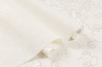 Обои Артекс Dolores 10927-01 Винил на флизелине (1,06*10,05) Белый, Штукатурка — фото 4, Обои для стен