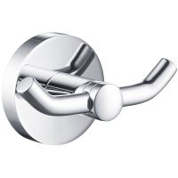 Двойной крючок Timo Saona 13012/00 Хром — фото 1, Крючки для полотенец