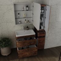 Товар: Тумба под раковину Style Line Атлантика 70 Люкс Plus СС-00002343 Старое дерево - фото 4 Тумба под раковину Style Line Атлантика 70 Люкс Plus СС-00002343 Старое дерево — фото 4, Мебель для ванной