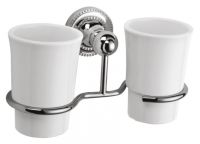 Стакан для зубных щеток Fixsen Style FX-41107 Хром — фото 1, Стаканы для зубных щеток