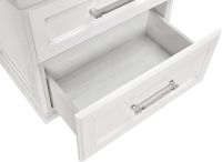 Тумба под раковину ASB-Woodline Венеция 70 11955 подвесная Белая с патиной Серебро — фото 6, Мебель для ванной