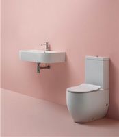 Товар: Унитаз компакт Kerasan Flo 3117 без сиденья и без бачка - фото 3 Унитаз компакт Kerasan Flo 3117 без сиденья и без бачка — фото 3, Унитазы