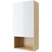 Подвесной шкаф Excellent Tuto 40 L MLEX.0105.400.BLWH Белый Дуб — фото 1, Мебель для ванной