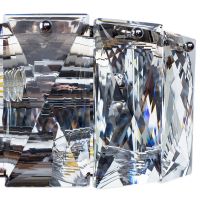 Настенный светильник Divinare Chara 3508/02 AP-2 Прозрачный Хром — фото 3, Светильники