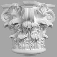 Товар: Капитель Decomaster 90135-1 205x235x205 мм - фото 2 Капитель Decomaster 90135-1 205x235x205 мм — фото 2, Колонны