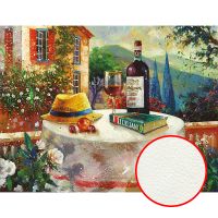 Фреска Ortograf Городской пейзаж живопись 6015 Фактура флок FLK Флизелин (1,7*1,3) Разноцветный, Предметы/Пейзаж/Живопись — фото 1, Фрески