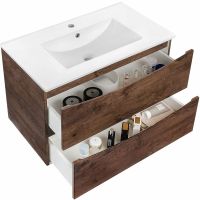 Товар: Тумба под раковину Vincea Mia 75 VMC-2MC750RW подвесная R.Wood - фото 7 Тумба под раковину Vincea Mia 75 VMC-2MC750RW подвесная R.Wood — фото 7, Мебель для ванной