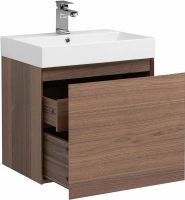 Товар: Тумба под раковину Aquanet Нью-Йорк 60 203945 подвесная Орех - фото 3 Тумба под раковину Aquanet Нью-Йорк 60 203945 подвесная Орех — фото 3, Мебель для ванной