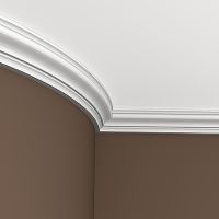 Карниз гибкий Европласт 1.50.100 2000x64x55 мм — фото 2, Карнизы