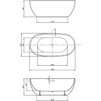 Товар: Акриловая ванна Vincea 160x81.5 VBT-408-1600 без гидромассажа - фото 5 Акриловая ванна Vincea 160x81.5 VBT-408-1600 без гидромассажа — фото 5, Акриловые ванны