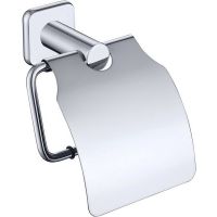 Держатель туалетной бумаги Kaiser KH-1700 с крышкой Хром — фото 1, Держатели туалетной бумаги