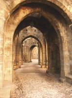 Фреска Ortograf Городской пейзаж 5575 Фактура флок FLK Флизелин (2*2,7) Бежевый, Город — фото 2, Фрески