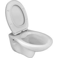 Унитаз WesnaArt Ocean 202-OCE12 подвесной с сиденьем Микролифт — фото 2, Подвесные унитазы