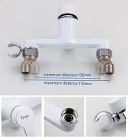 Гигиенический душ со смесителем Frap H41 F2041-8 Белый Хром — фото 3, Душевое оборудование. Душевая программа