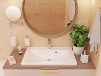 Раковина Paola Roma 70 Белая глянцевая — фото 6, Раковины