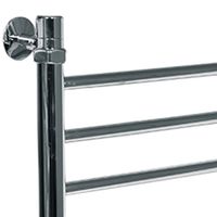 Водяной полотенцесушитель Ника Classic ЛП (г2) 120x50 Хром — фото 2, Водяные полотенцесушители