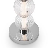 Настольная лампа Maytoni Modern Amulet MOD555TL-L9CH4K Прозрачная Хром — фото 4, Настольные лампы