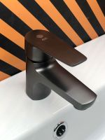 Смеситель для раковины Orange Loop M26-021GR Серый — фото 3, Смесители для раковины