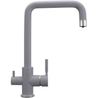 Смеситель для кухни Ulgran Quartz UQ-019-05 Бетон — фото 1, Смесители