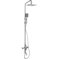 Душевая система Seaman Eco Koblenz SSN-2343C-SS (SSN-2343C) Сталь — фото 1, Душевые стойки