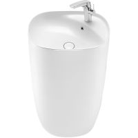 Раковина SantiLine 50 SL-4018 Белая — фото 1, Раковины напольные