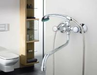 Смеситель для ванны Frap H09 F2209 универсальный Хром — фото 8, Смеситель для ванны