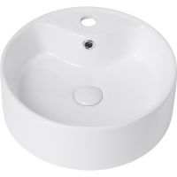 Раковина Abber Bequem 40 AC2104 Белая — фото 2, Раковины накладные