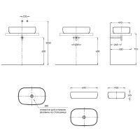 Товар: Раковина-чаша Kerama Marazzi Magica 65 MA.wb.65 Белая глянцевая - фото 4 Раковина-чаша Kerama Marazzi Magica 65 MA.wb.65 Белая глянцевая — фото 4, Раковины