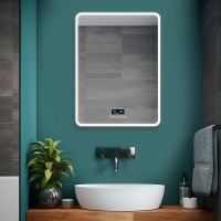 Товар: Зеркало Silver Mirrors Стив-6 69 ФР-00001865 с подсветкой с сенсорным выключателем с подогревом с многофункциональным модулем - фото 3 Зеркало Silver Mirrors Стив-6 69 ФР-00001865 с подсветкой с сенсорным выключателем с подогревом с многофункциональным модулем — фото 3, Зеркала в ванную комнату