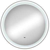 Зеркало Континент Planet D 600 ЗЛП2624 с подсветкой с бесконтактным выключателем — фото 1, Зеркала в ванную комнату