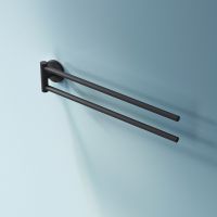 Полотенцедержатель AM.PM X-Joy A85A32622 поворотный Черный матовый — фото 6, Полотенцедержатели