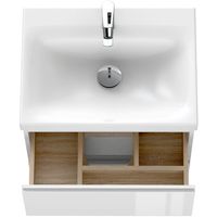 Товар: Тумба под раковину Cersanit Moduo 60 64140 подвесная Белая - фото 7 Тумба под раковину Cersanit Moduo 60 64140 подвесная Белая — фото 7, Мебель для ванной