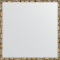 Зеркало Evoform Definite 67х67 BY 0660 в багетной раме - Золотой бамбук 24 мм — фото 1, Мебель для ванной