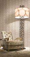Обои Emiliana Parati Roberto Cavalli 7 18047 Винил на флизелине (1,06*10,05) Коричневый/Белый, Дамаск — фото 7, Обои для стен