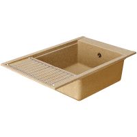 Товар: Кухонная мойка Aquaton Делия 78 1A715132DE220 Песочный - фото 6 Кухонная мойка Aquaton Делия 78 1A715132DE220 Песочный — фото 6, Кухонные мойки