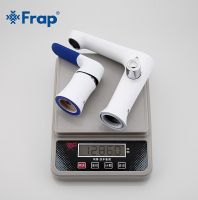 Смеситель на борт ванны Frap H34 F1134 Белый Хром — фото 9, Смесители на борт ванны