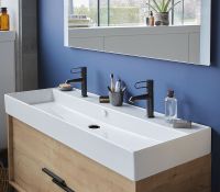 Товар: Раковина Jacob Delafon Vivienne 120 EXBK112-BCM Белая матовая - фото 3 Раковина Jacob Delafon Vivienne 120 EXBK112-BCM Белая матовая — фото 3, Раковины