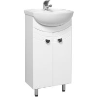 Тумба под раковину Onika Манго 40.11 Белая — фото 1, Тумбы под раковину