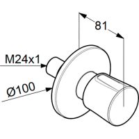 Товар: Душевая система Kludi Bozz 386340576 Хром - фото 15 Душевая система Kludi Bozz 386340576 Хром — фото 15, Встраиваемые душевые комплекты