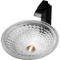 Раковина-чаша Abber Glas 42 AK2302 прозрачная — фото 1, Раковины накладные