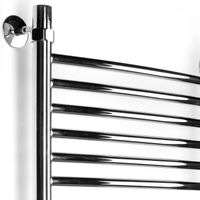 Водяной полотенцесушитель Ника Arc ЛД (г3) 100x50 Хром — фото 3, Водяные полотенцесушители