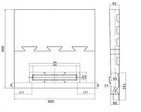 Товар: Душевой поддон из вспененного полистирола Pestan 90х90 Confluo Board Uni 40007821BG под плитку со встроенным душевым лотком Frameless Line Black Glass 550 - фото 10 Душевой поддон из вспененного полистирола Pestan 90х90 Confluo Board Uni 40007821BG под плитку со встроенным душевым лотком Frameless Line Black Glass 550 — фото 10, Душевые поддоны