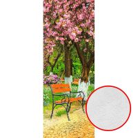 Фотообои Divino L-036 Фактура живопись Винил на флизелине (1*2,7) Разноцветный, Деревья — фото 1, Обои для стен